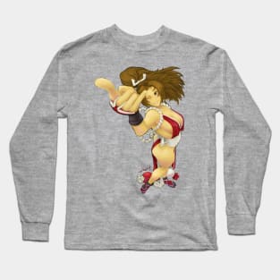 Mai Shiranui by Adam VanHorne Long Sleeve T-Shirt